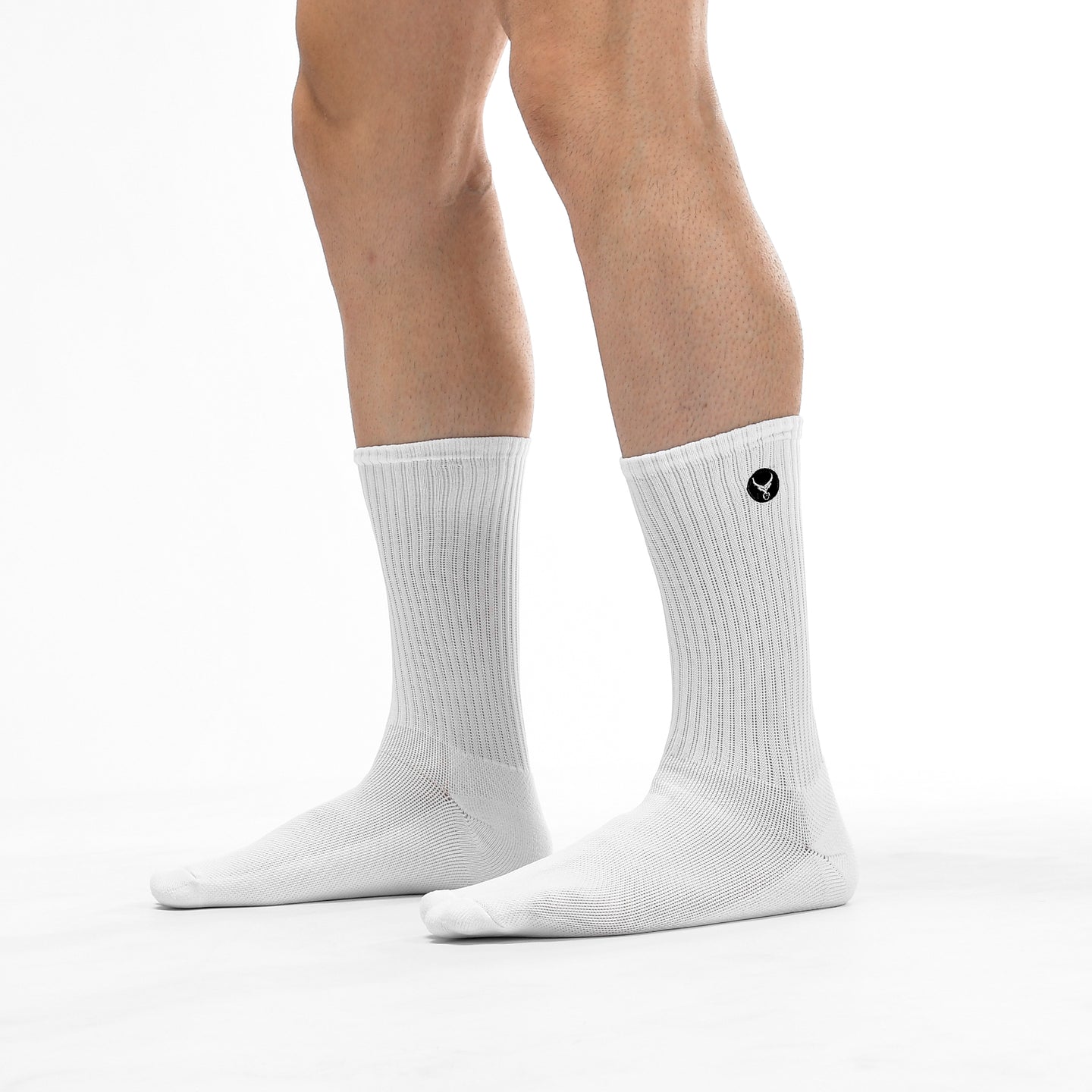 Daily Stride Ribbed Comfort Crew Socks 2 Pack
