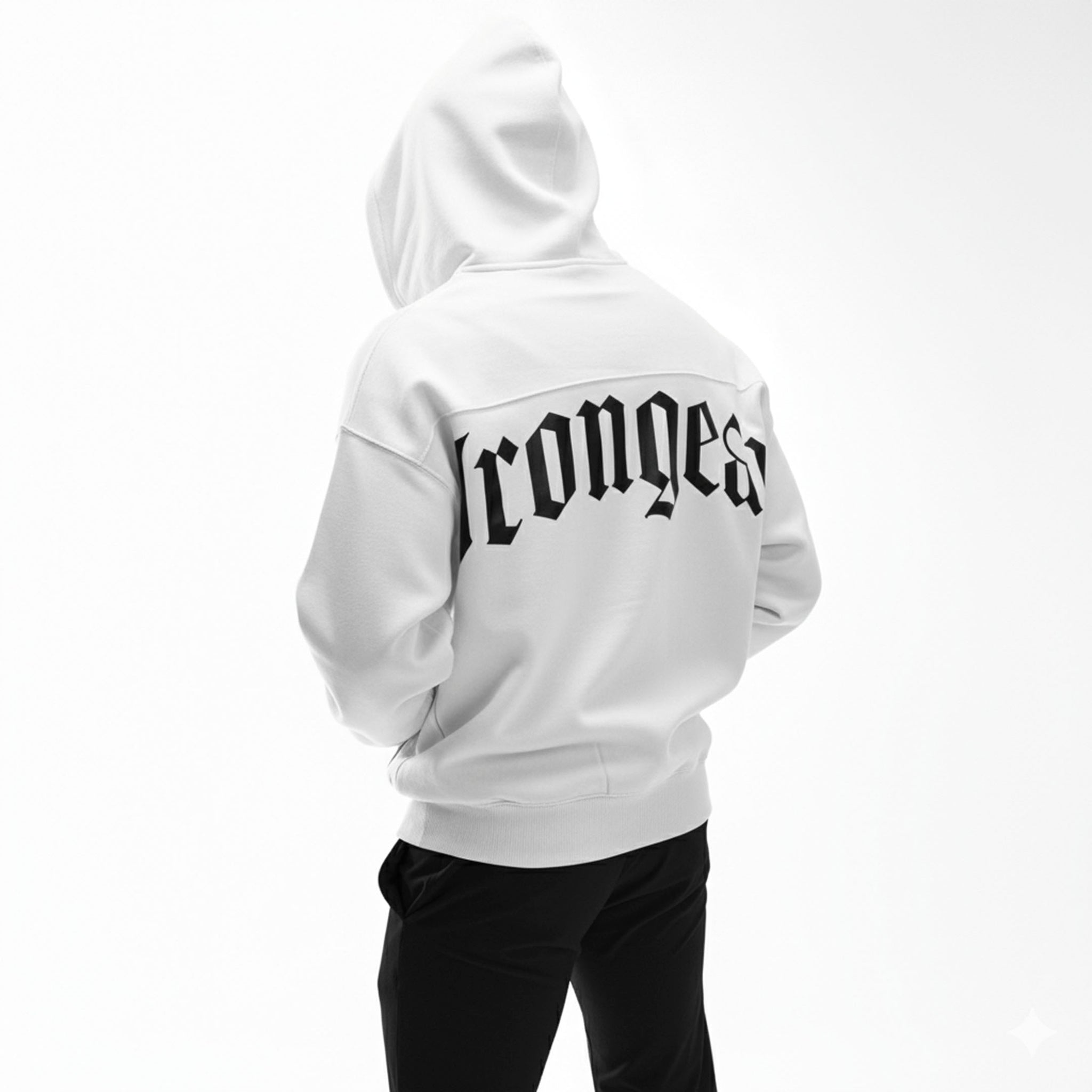 Felpa con cappuccio unisex realizzata in Pakistan