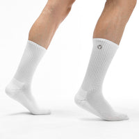Daily Stride Ribbed Comfort Crew Socks 2 Pack