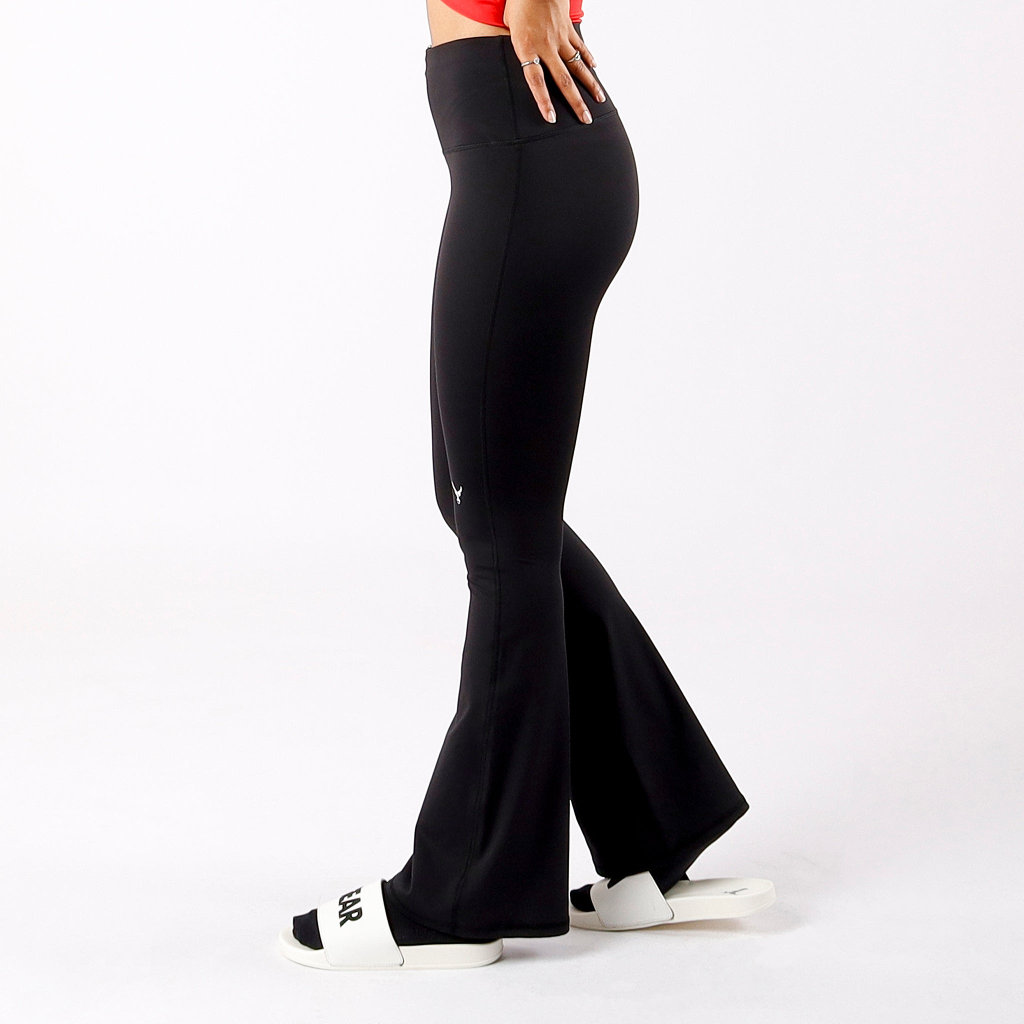 High-Rise Flare Leggings