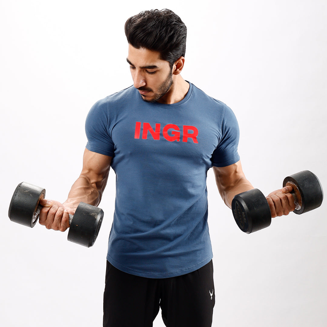 Maglietta con orlo a cucchiaio INGR