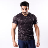 Muscle Shirt Black Marble