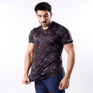 Muscle Shirt Black Marble