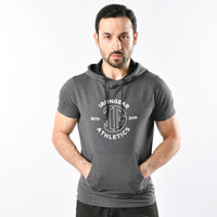 Athletic Short Sleeve Hoodie