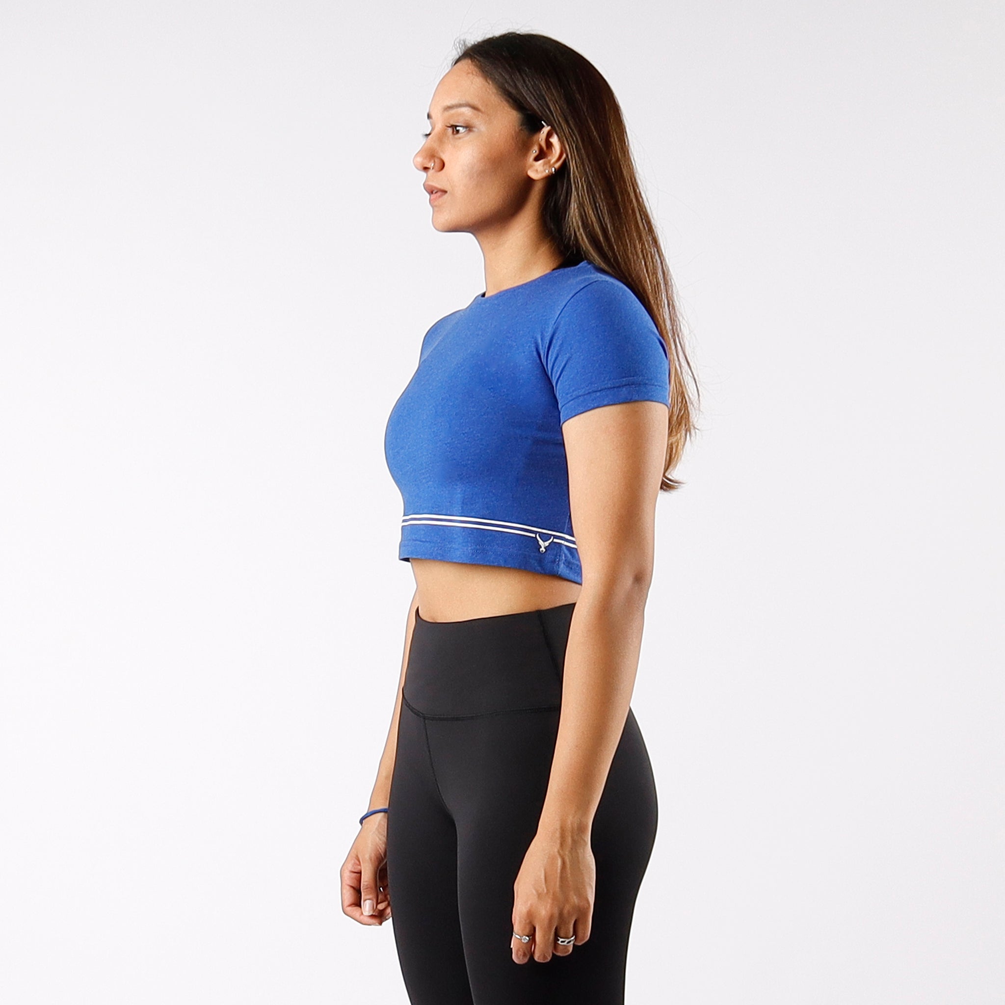 Warrior 360° Crop Tee Half Sleeves