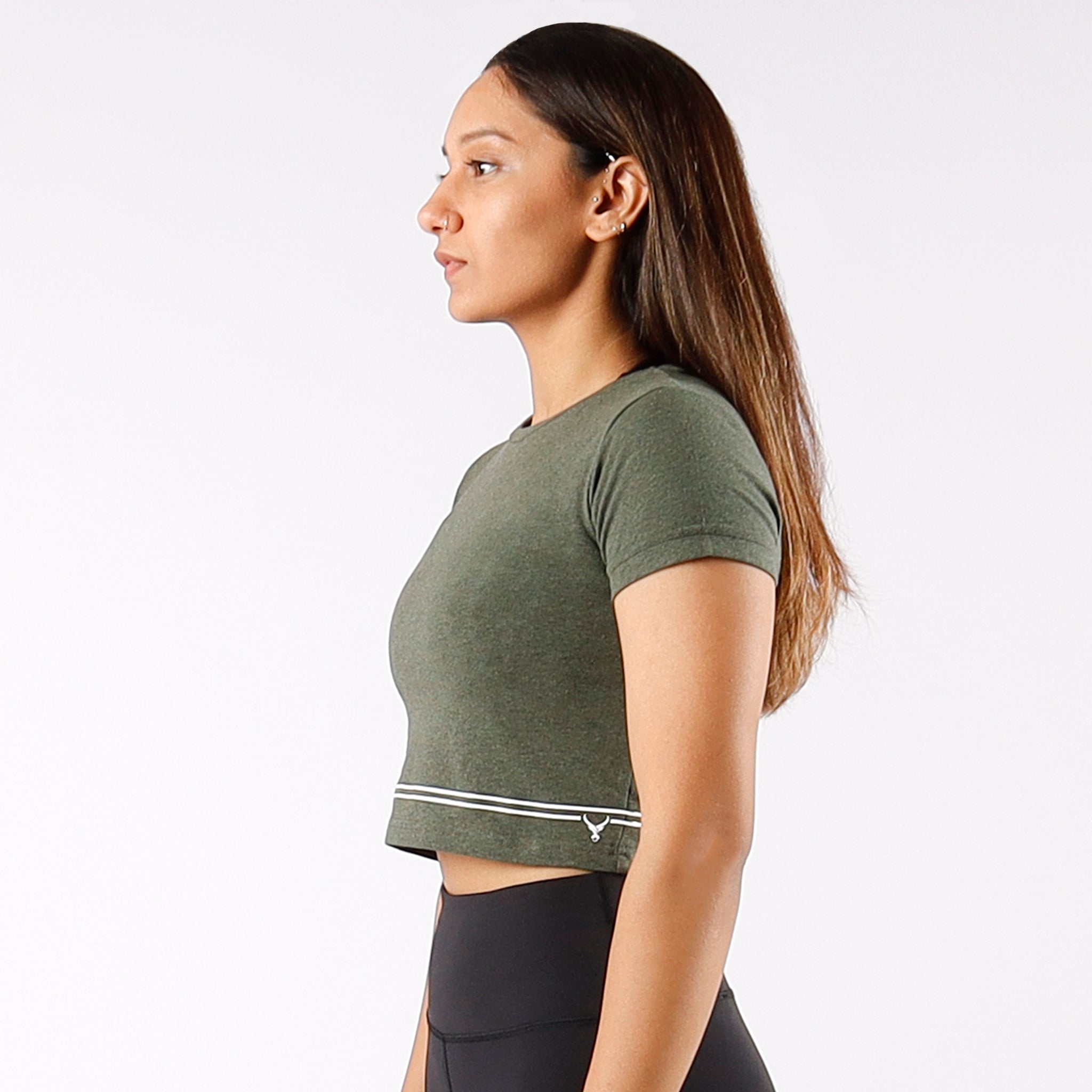 Warrior 360° Crop Tee Half Sleeves