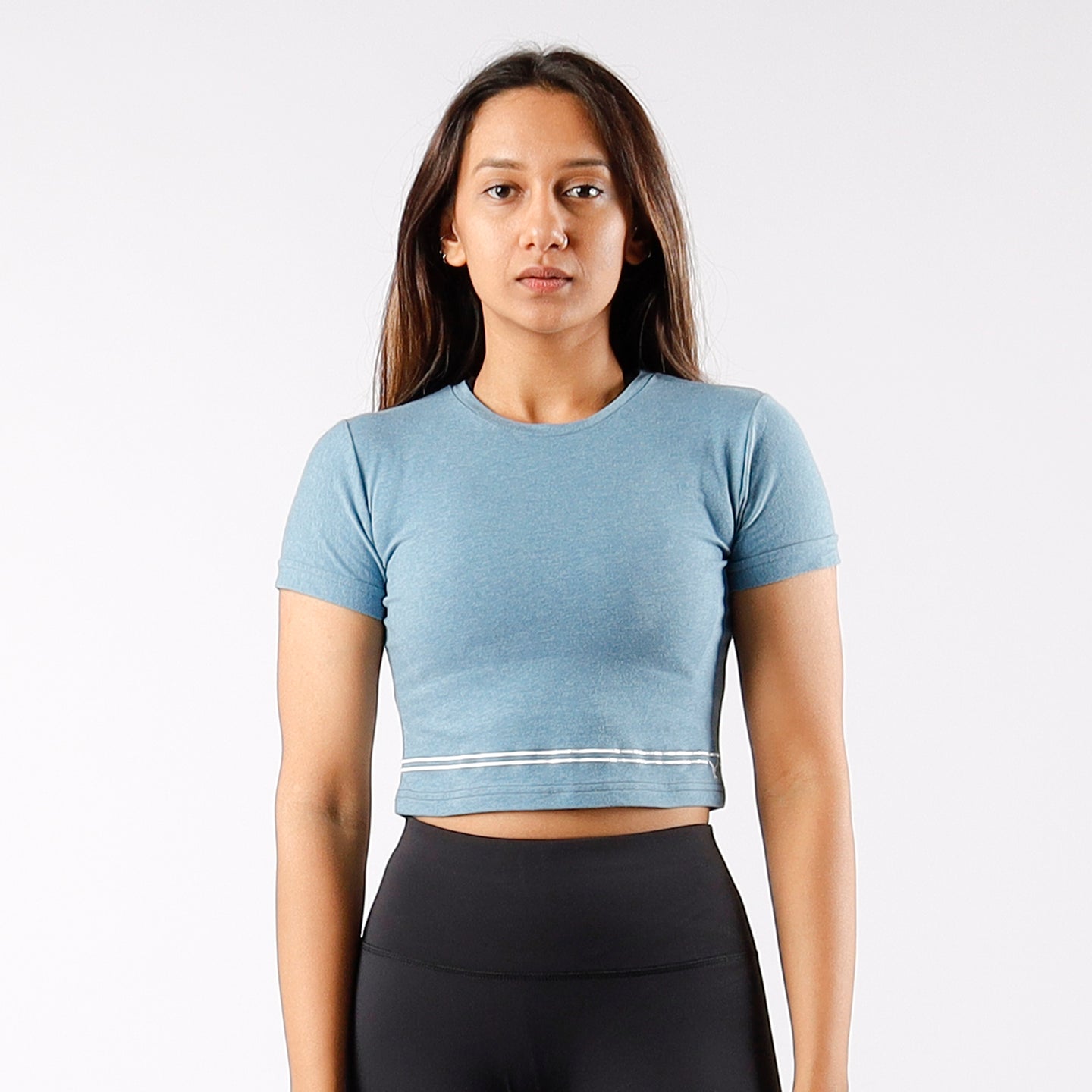 Warrior 360° Crop Tee Half Sleeves