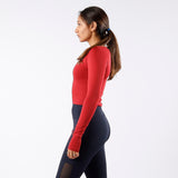 Performance Long Sleeve Crop Top