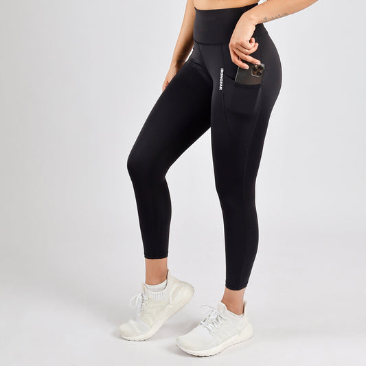 NWT Jockey High-Rise Side Premium Pockets Moisture Wicking Active Yoga Pants  S